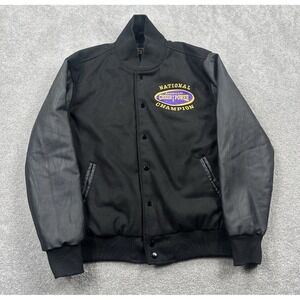 American Cheer Power Jacket Mens Medium National Champion Varsity Cheer Wool NCA
